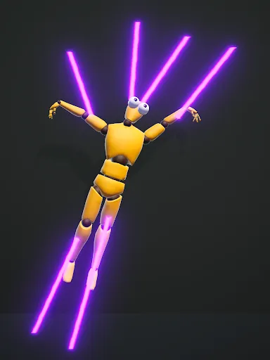 Gameplay screenshot 2 from Elastic Playground:Ragdoll Fun - Action game